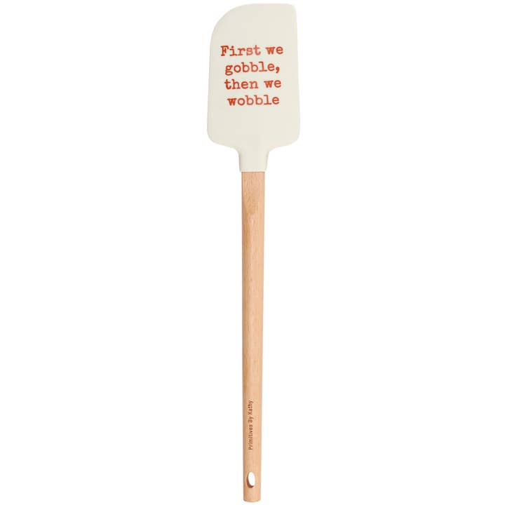 Primitives by Kathy - Wholesale Kitchen Tool/Gadget - Gobble Then We Wobble Spatula