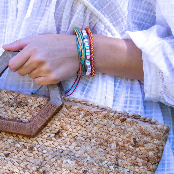 Anju Jewelry - Wholesale Woven/Braided Bracelet - Weave & Wander 32 Braided Bracelets Pre-Pack without Display7