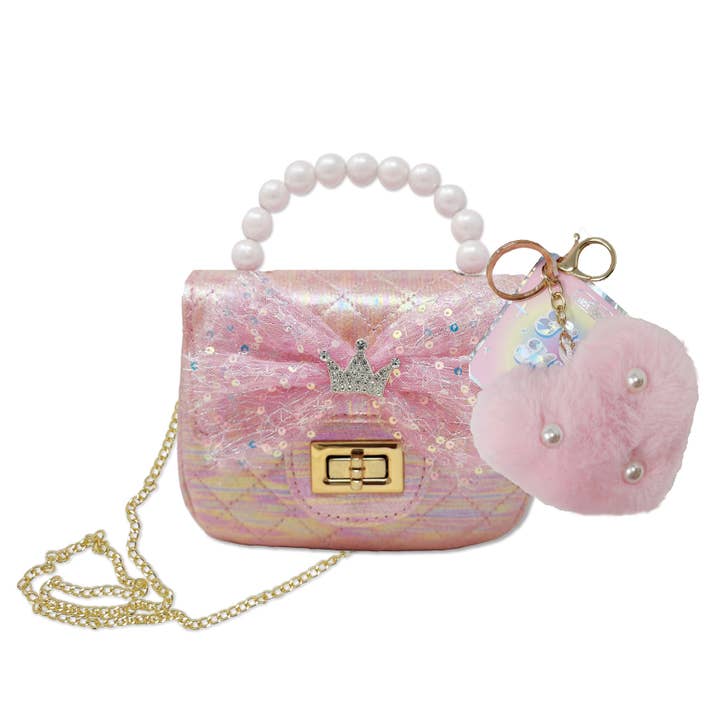 Hot Focus, Inc. - Wholesale Crossbody Bag - Kids - Tiny Mini Crossbody, Ballerina Beauties