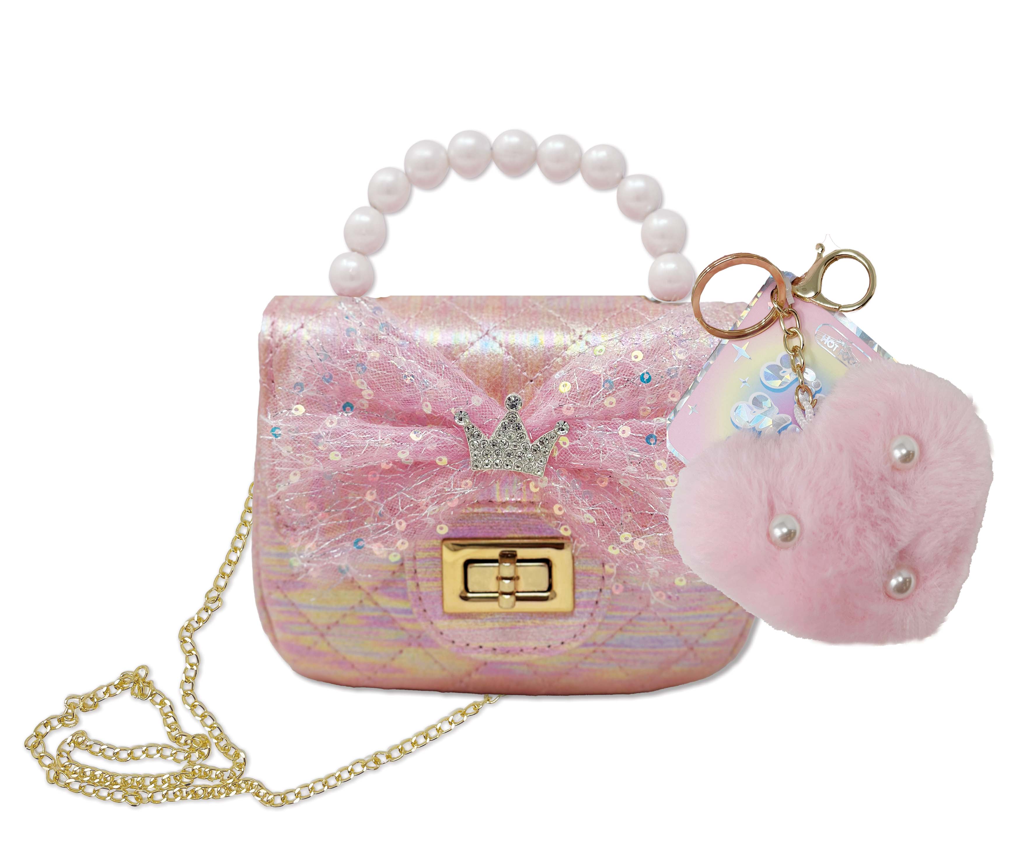 Hot Focus, Inc. - Wholesale Crossbody Bag - Kids - Tiny Mini Crossbody, Ballerina Beauties