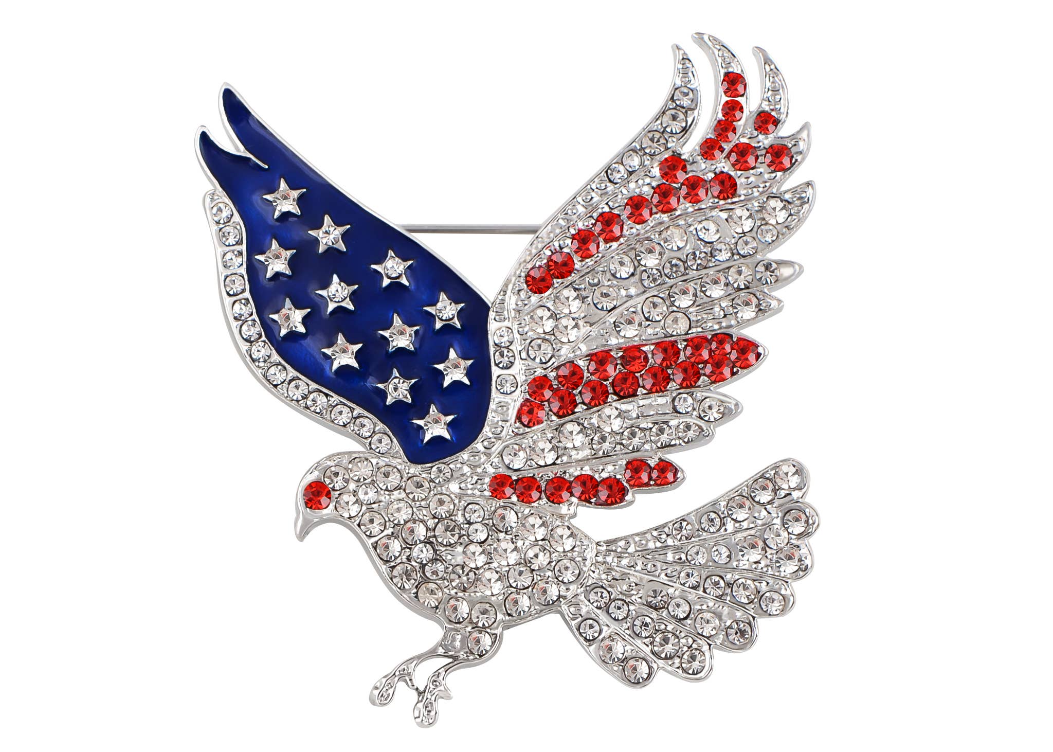 AK Brand – Großhandel Broschen – Brosche mit amerikanischer Flagge der USA, 4. Juli28