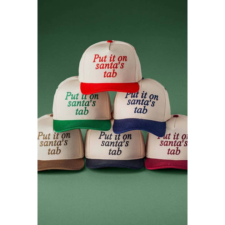 Fashion Week - Wholesale Trucker Hat - Women's - Put It on Santas Tab Trucker Hat9