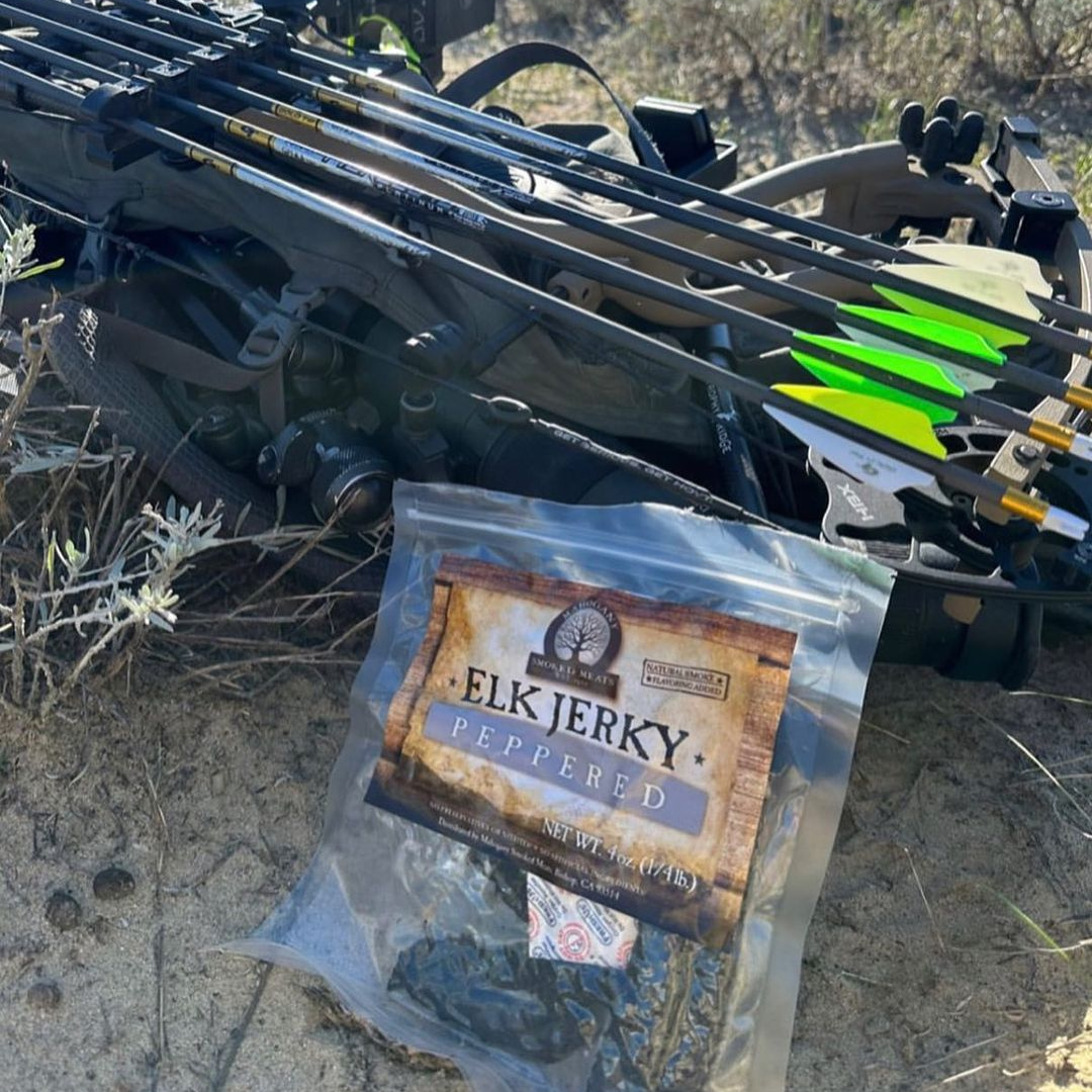 Mahogany Smoked Meats - Wholesale Jerky - Black Peppered Elk Jerky - All-Natural, 3oz7