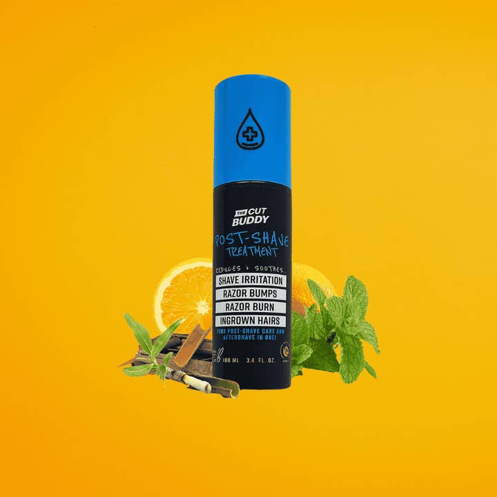 Post Shave Irritation Solution - Citrus 3.4 oz for wholesale by The Cut Buddy