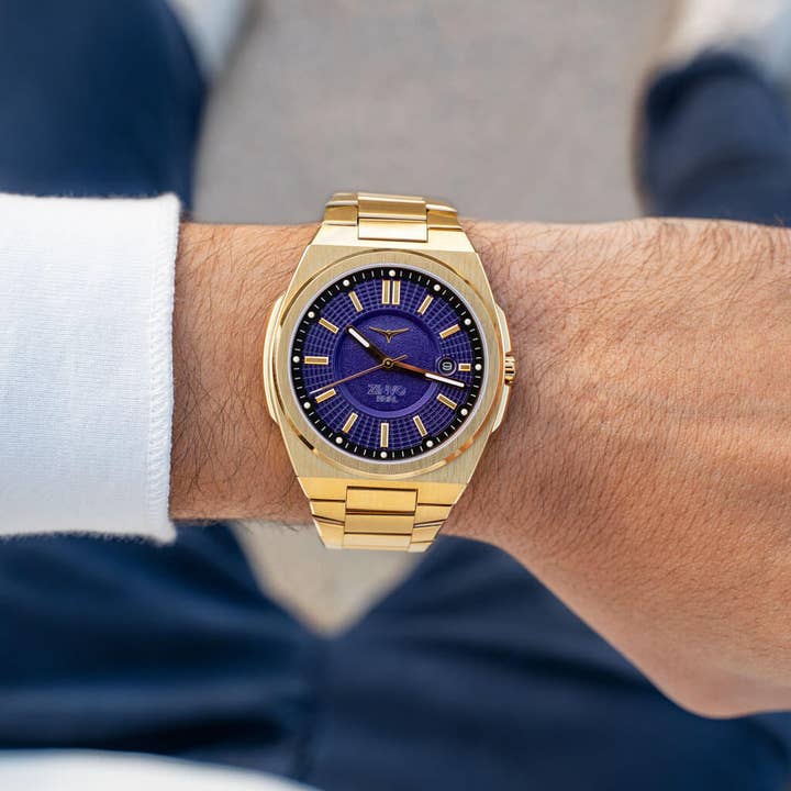 ZINVO – Relógio de pulso - Homem por atacado – Rival VOLT Relógio de pulso de quartzo roxo com mostrador roxo para homem7