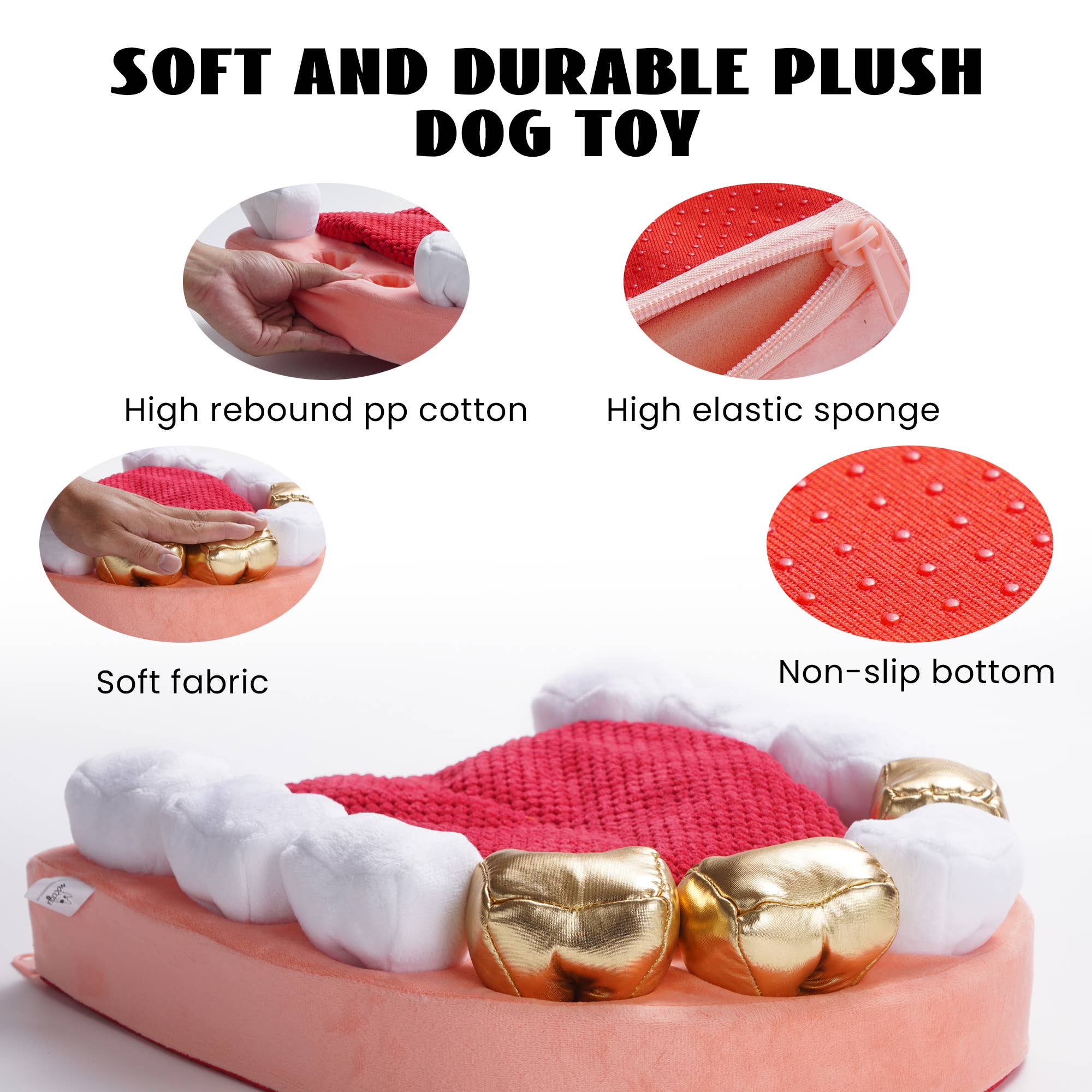 Nocciola - Vente Jouet – chien - Nocciola jouet interactif dents pour chien – Puzzle ludique éducatif pour chiens petits à grands5