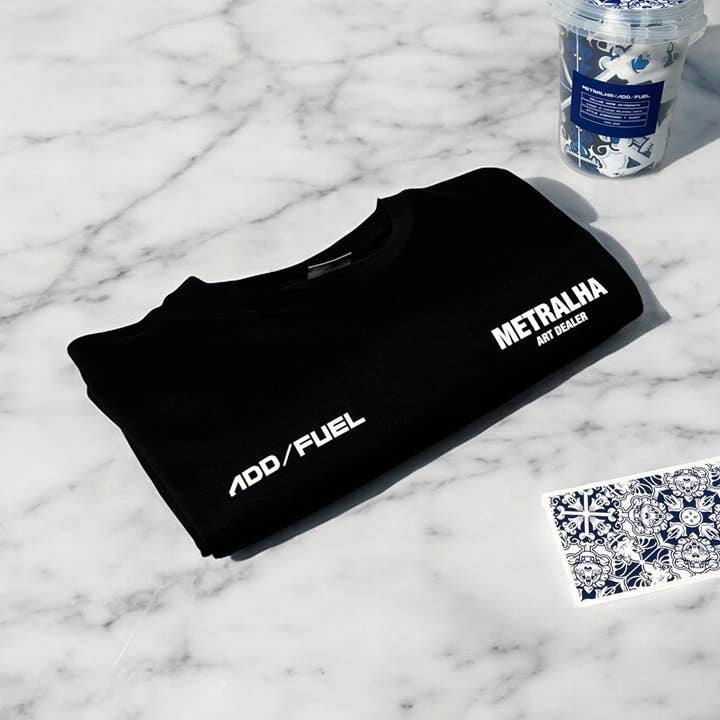 METRALHAXADDFUEL AFTERMATH T-SHIRT NOIR, Édition Collector pour la vente par Metralha Worldwide
