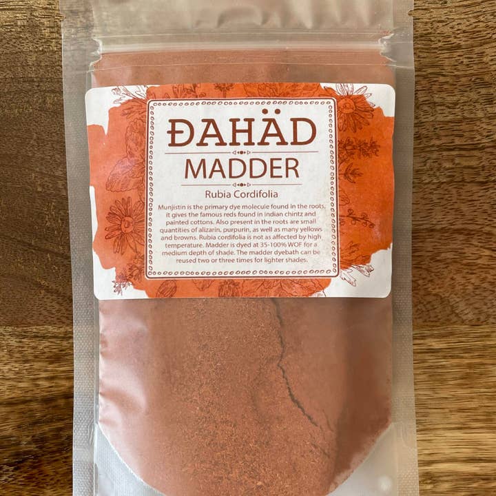 Natures Hue – Engroshandel DIY-hobbysæt – Madderfarvestof (Rubia Tinctorium)