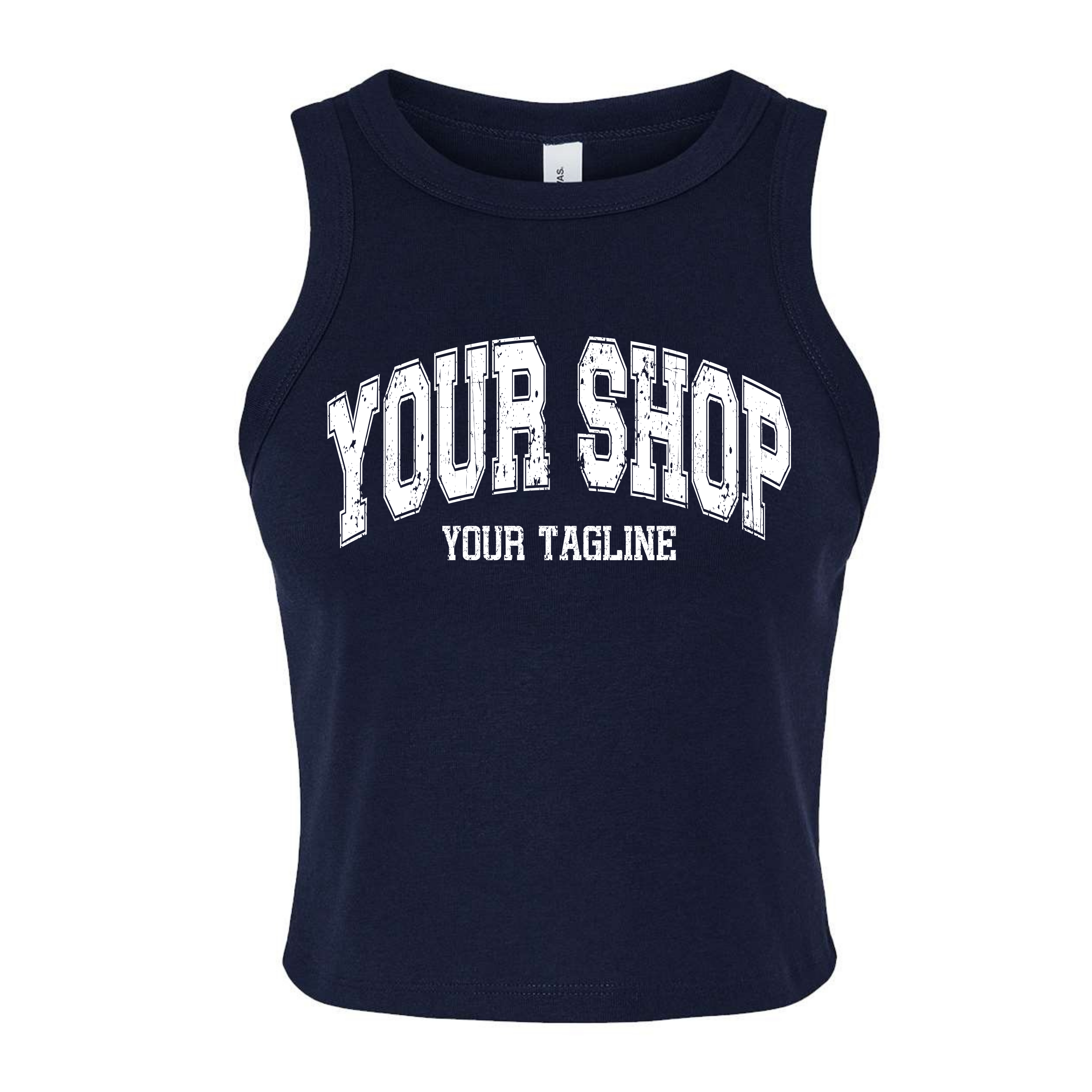 Faith & Life Christian Brands - Wholesale Tank Top - Women's - Custom Branded Logo Women's Micro Rib Racer Tank3