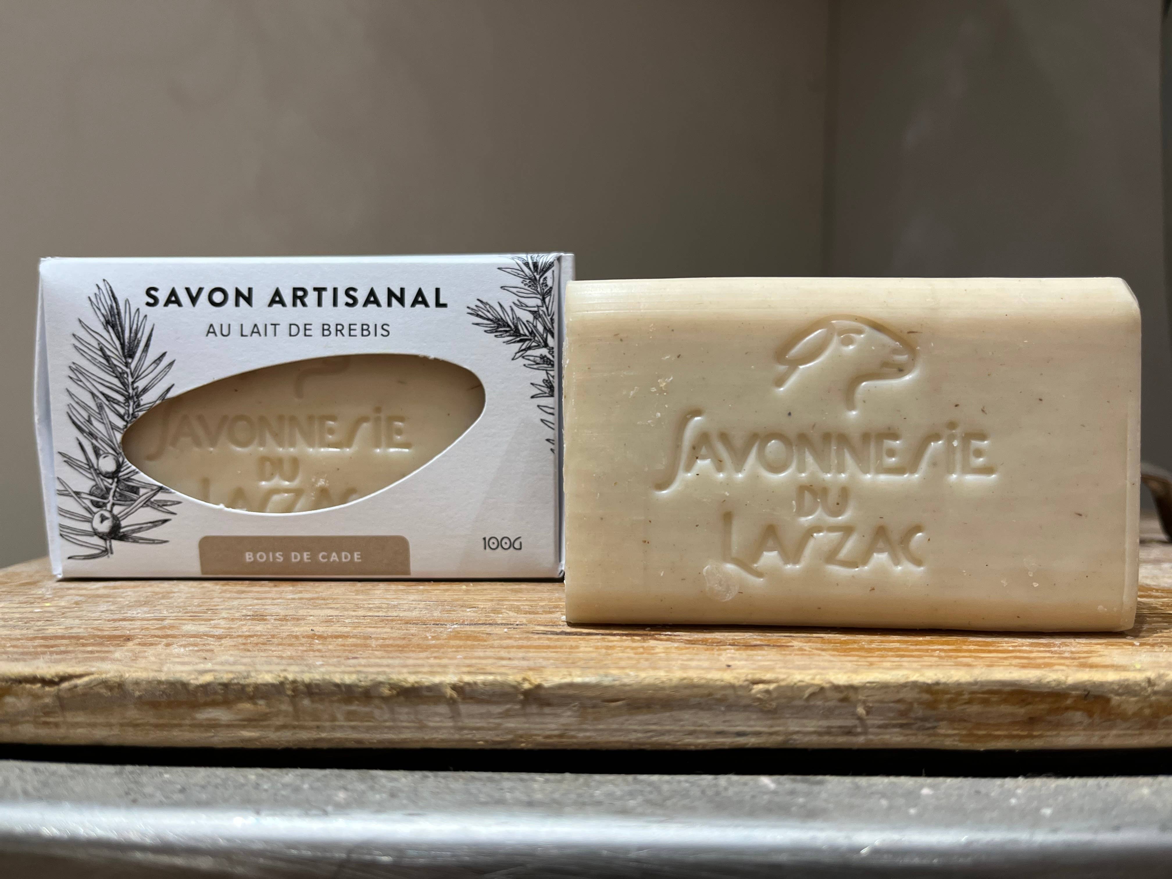 Savonnerie du Larzac – Großhandel Feste Seife – Cade-Seifenschafmilch2