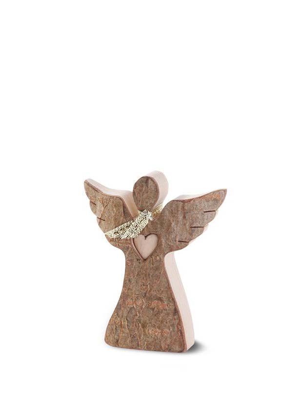 Guardian angel with heart 6.5 cm for wholesale by Dolfi