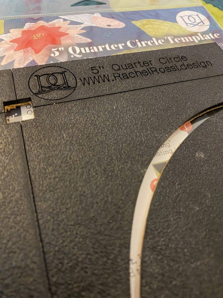 5" Quarter Circle Template for wholesale by Rachel Rossi Design