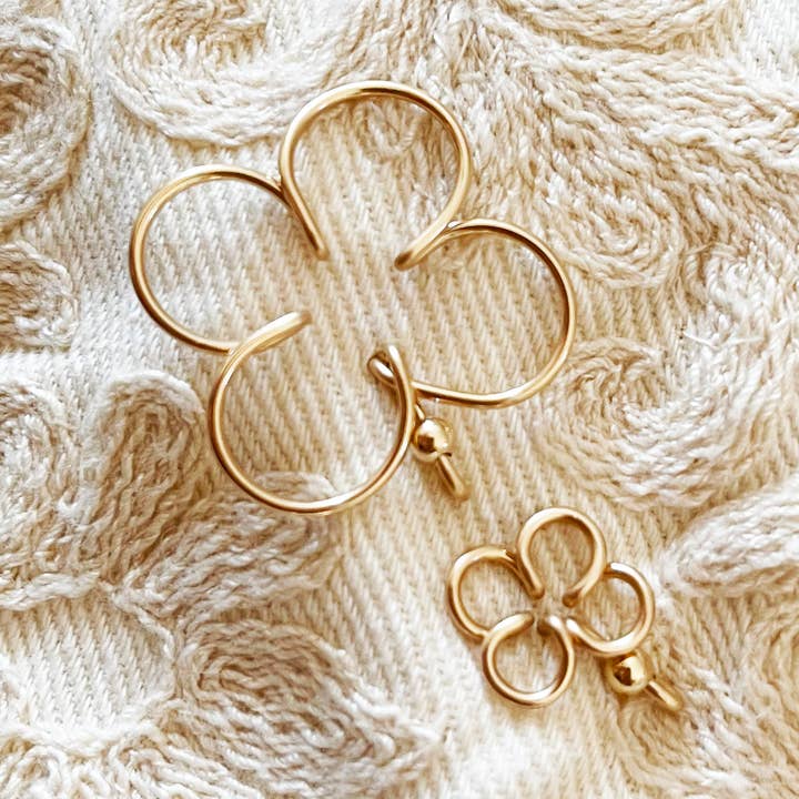 My Little Clover Goldfilled Pin for wholesale by PADAM PADAM