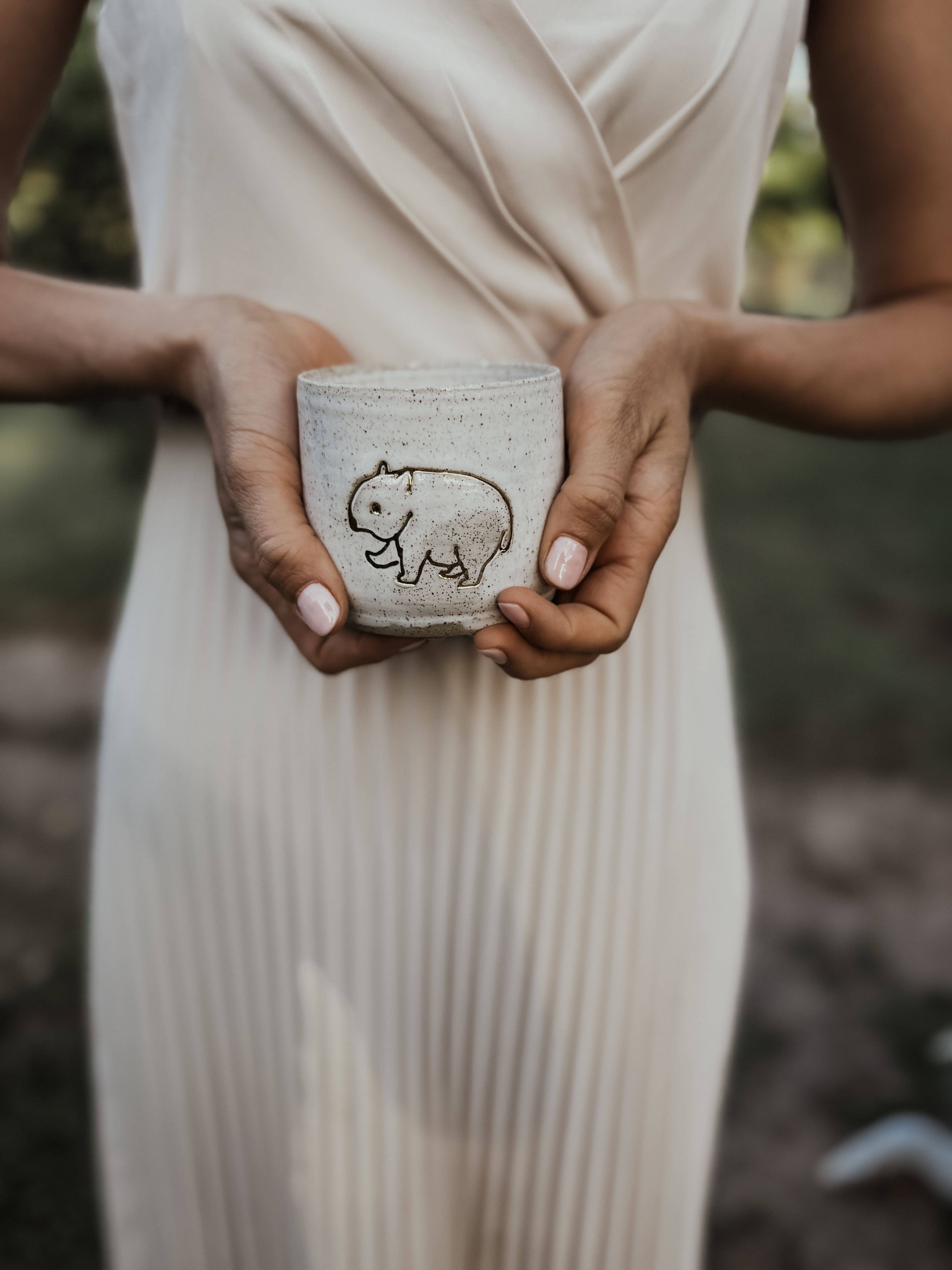 Wolf and Clay Pty Ltd – wholesale Coffee mug – Ceramic Mug - Wombat4