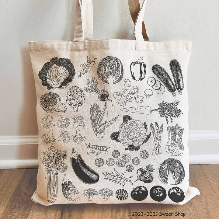 Sac de légumes réutilisable pour le marché fermier, cadeau de jardin. pour la vente par Sween Shop