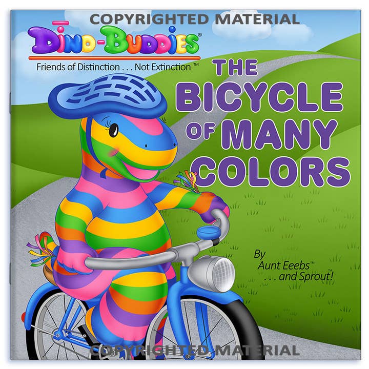 DINO-BUDDIES® - Bog 08 - Cyklen i mange farver for engroshandel hos Dino Buddies
