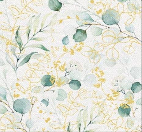 European Excellency - Wholesale Disposable Napkin - Airlaid Golden Eucalyptus - Airland Dinner Napkins0