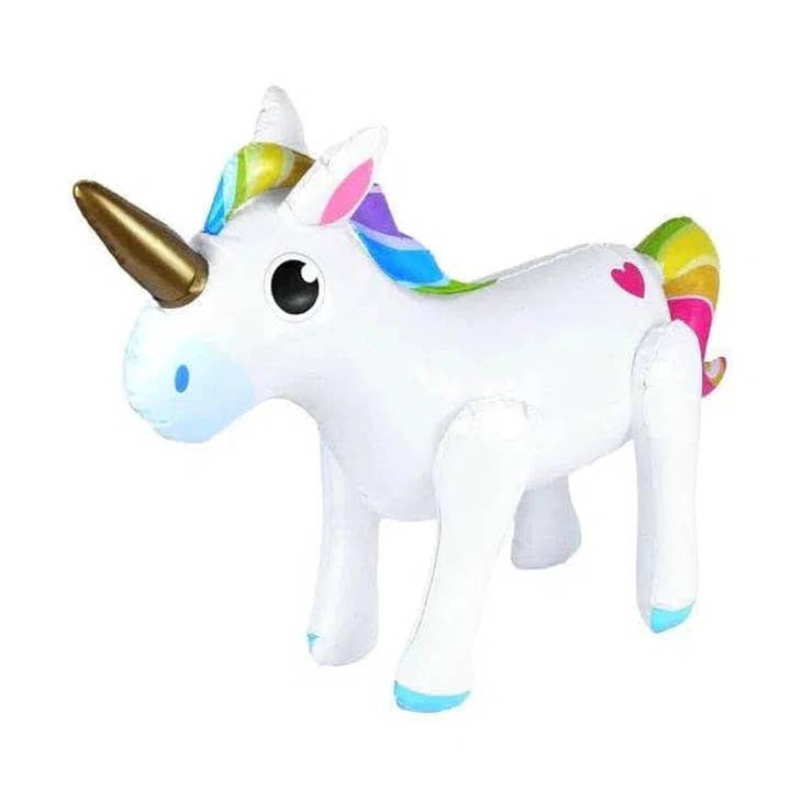 Inflatable Unicorn (53 x 35cm) for wholesale by Kids Party Craft