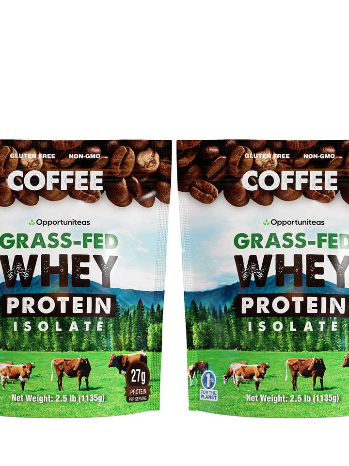 Coffee Grass Fed Whey Protein Powder Isolate , 5 Pound for wholesale by Opportuniteas