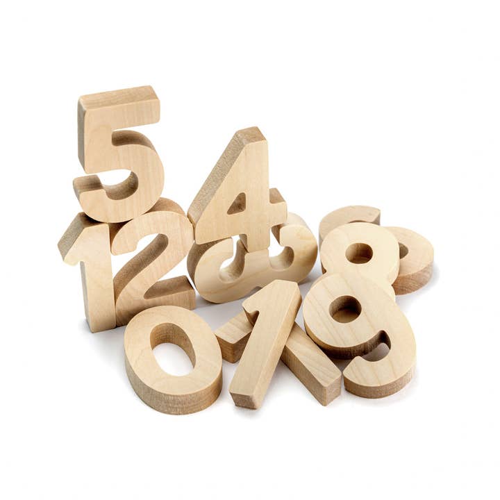 Flockmen - Wholesale Wood Toy - Kids - Flockmen Wooden Numbers (1-10)1
