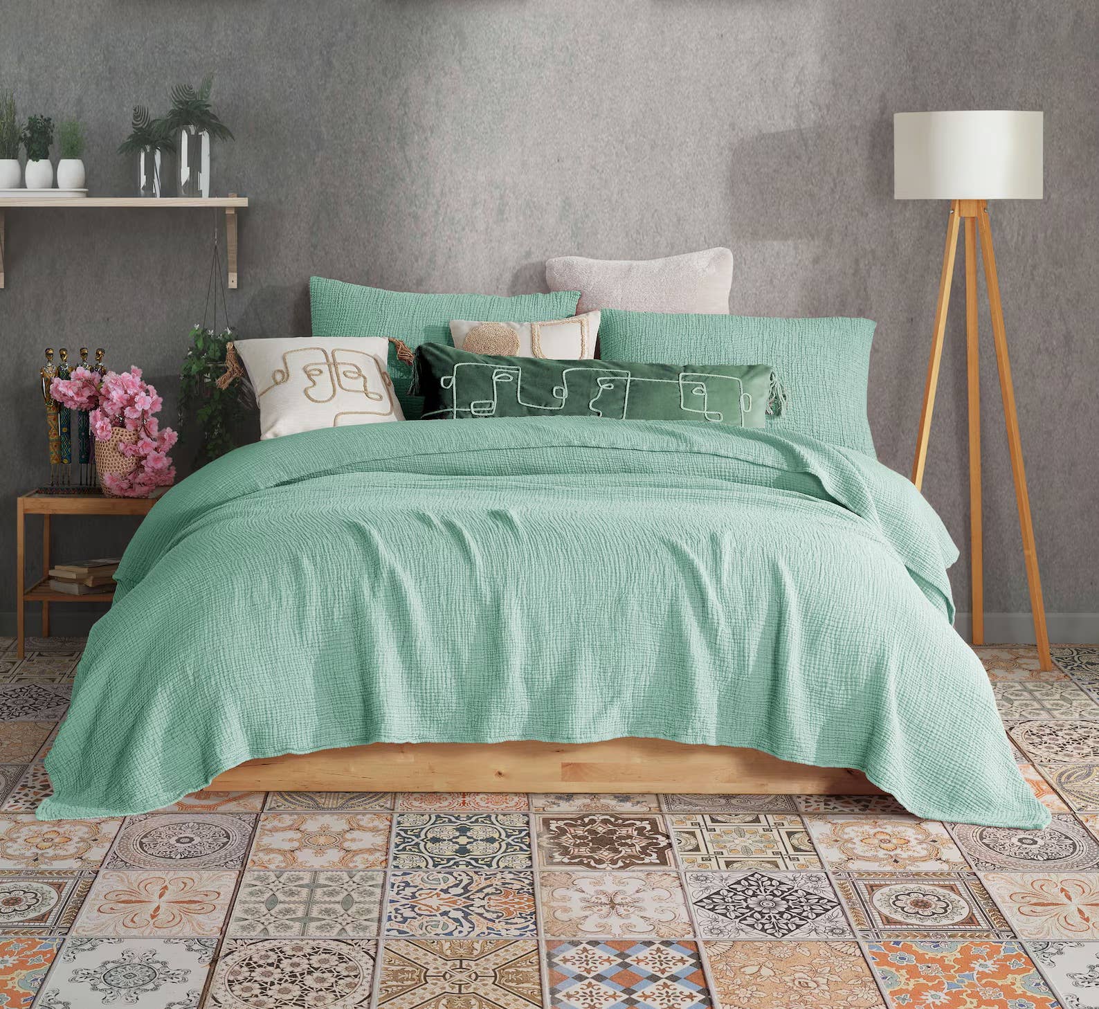 Aseel Buy Good - Wholesale Throw Blanket - Throw blanket Cotton Large Size Camel Color15