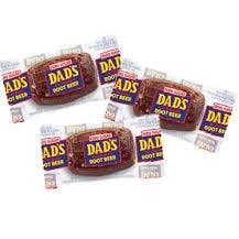 Long Island Candy Factory - Wholesale Hard Candy - Dads Zero Sugar Root Beer Barrels 5 Pound Bag Individually Wrapped