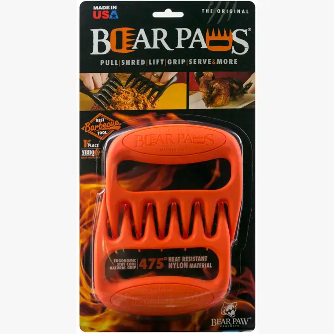 The BBQ Butler - Vente Outil de gril pour l'extérieur - Bear Paws - Accessoire original pour déchiqueter la viande6