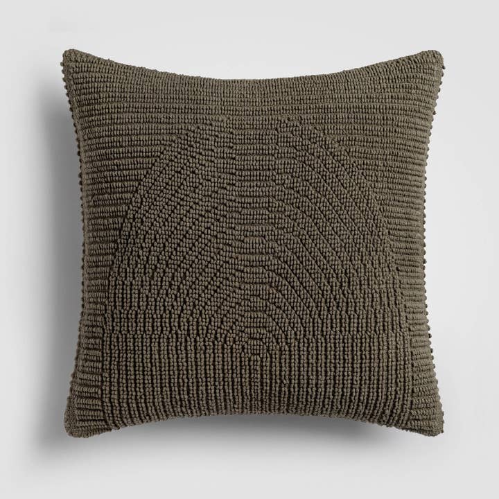 Tranquil Moss Decor Pillow, 18" x 18", Fern Green for wholesale by Crane Home