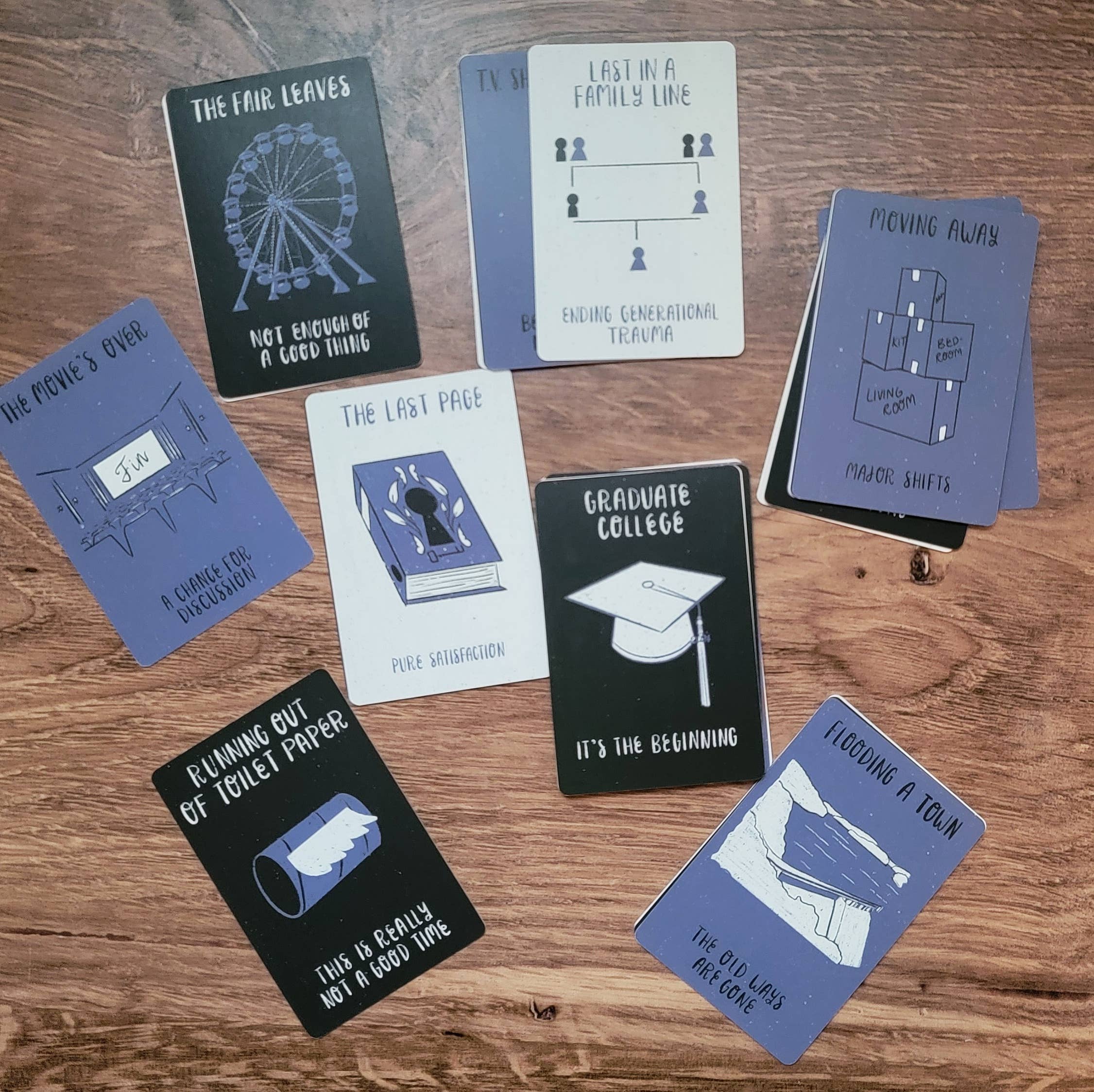 Holly L'Oiseau - Wholesale Tarot Cards - The Mini Divi: Ends2