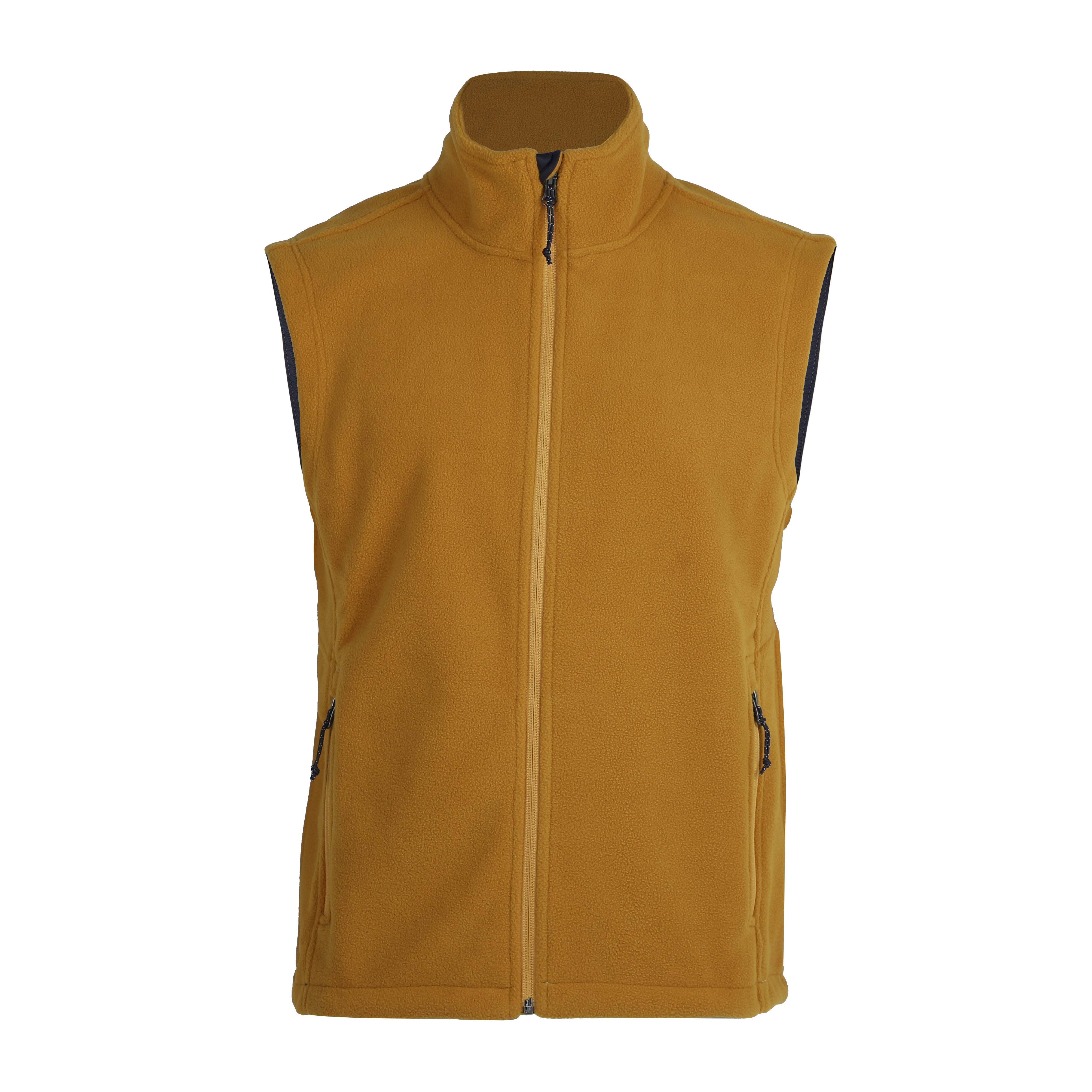 LeeHanTon - Wholesale Outerwear Vest - Men's - LeeHanTon Men's Solid Full Zip Polar Fleece Vest8