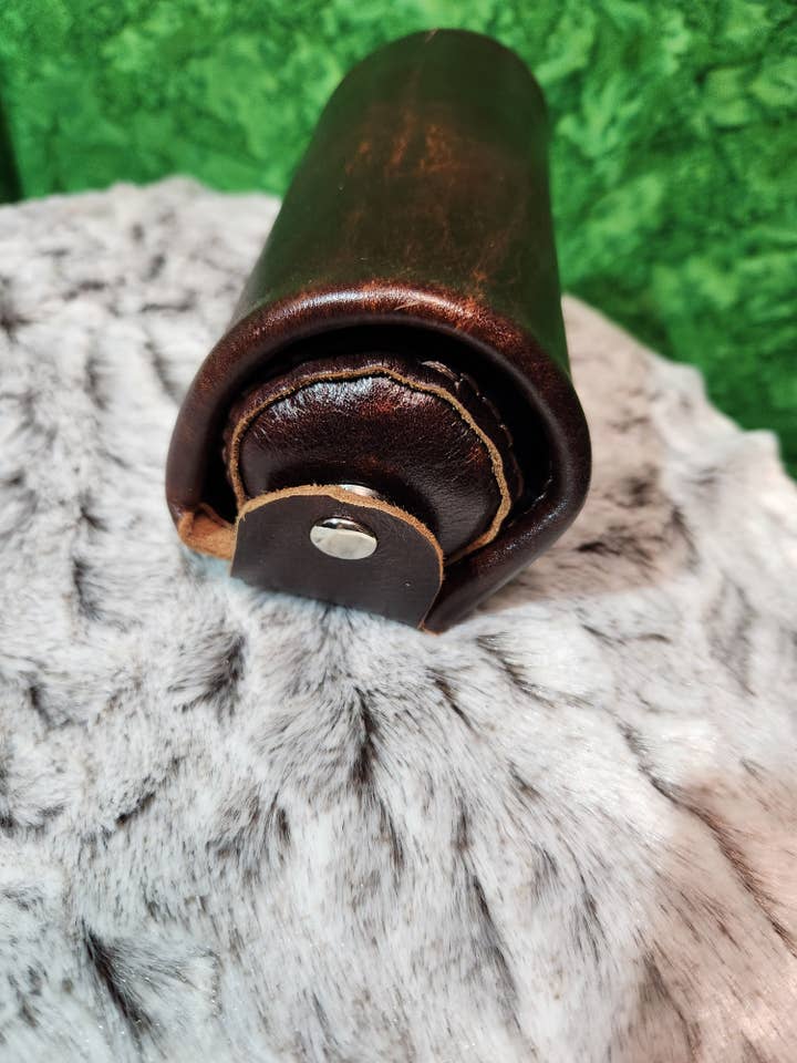 Dice Scroll for wholesale by Crimson Knight Leatherworks LLC