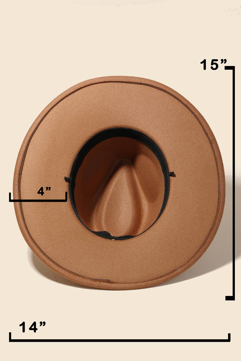 Anarchy Street - Vente Chapeau en feutre - femme - Chapeau Fedora Chain Band2