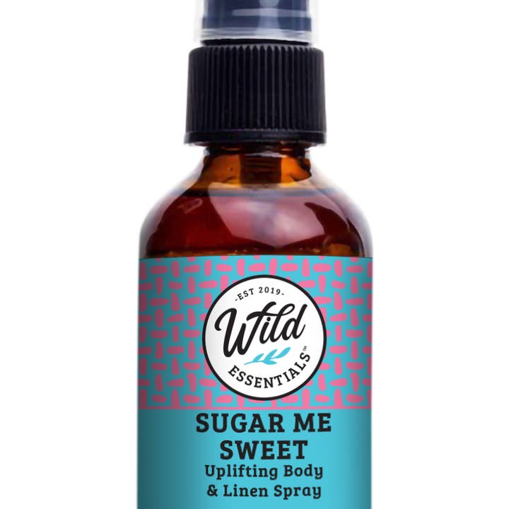 "Sugar Me Sweet" Essential Oil Body Spray - 2 oz./60ml for wholesale by Wild Essentials