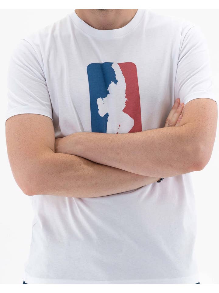 Grafitee - Wholesale Screen Printed T-Shirt - Unisex - Street Fighter vs NBA T-shirt - Video game logo t-shirt3