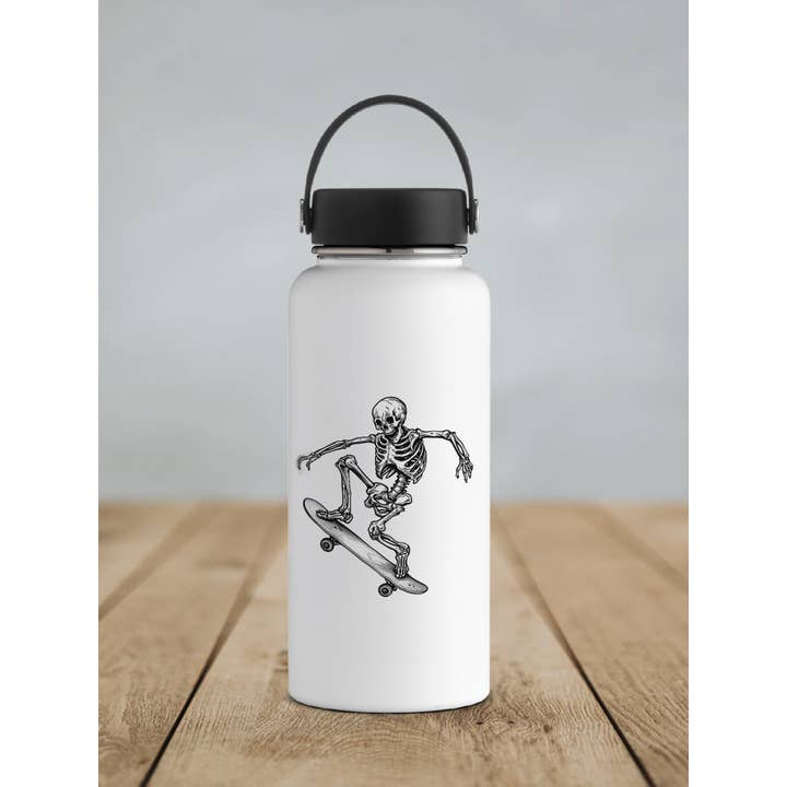 Ozark Sticker Company - Vente Autocollant - Autocollant Skeleton Skater 2