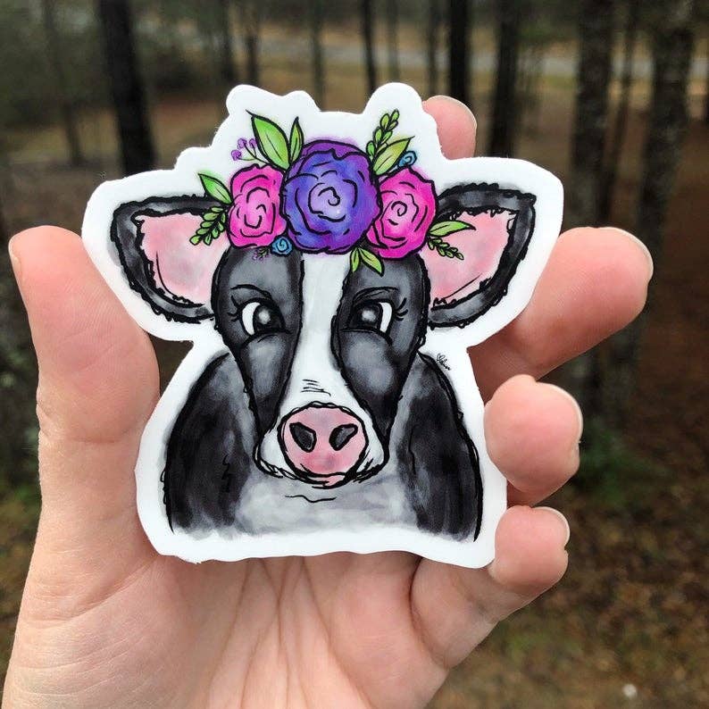 Painted Skies - Vente Autocollant - Autocollant vache