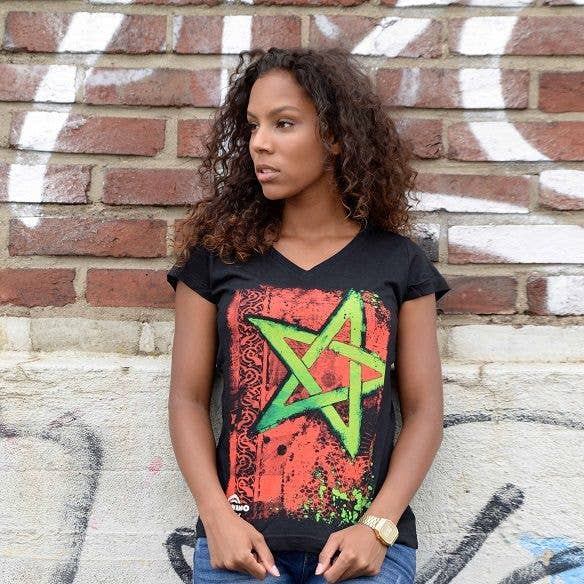 Camisa clássica feminina Marrocos por atacado de ZOONAMO