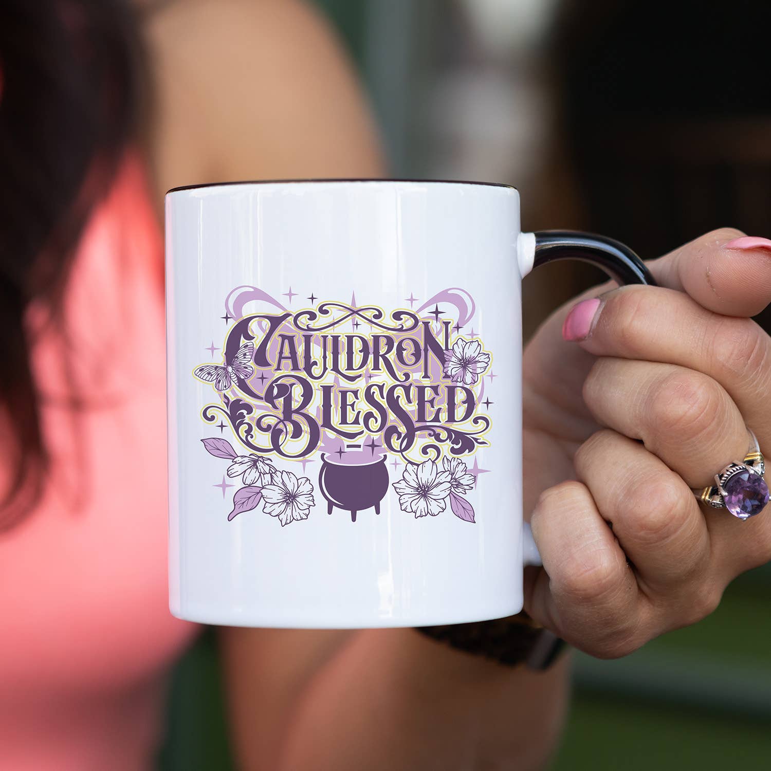 Lucky Luna Apparel – Großhandel Kaffeebecher – Kessel Gesegnete Keramiktasse1