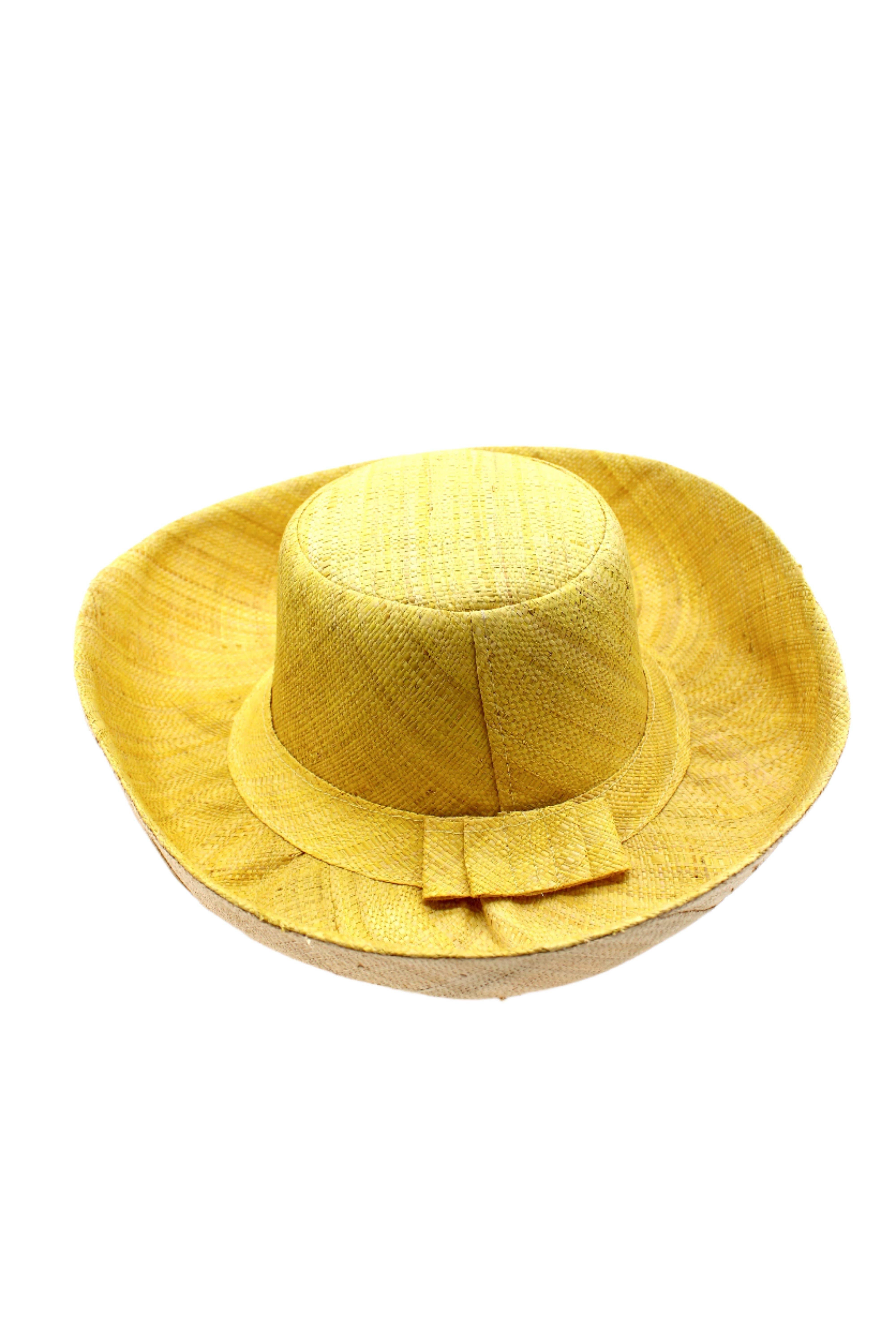 Shebobo – wholesale Straw hat – women's – Monica 5" & 7" Wide Brim Two Tone Packable Straw Sun Hats7