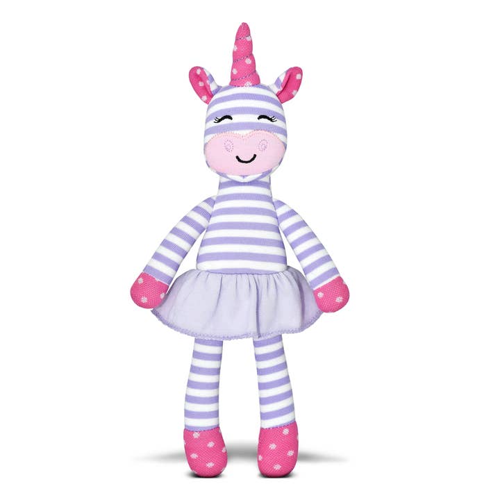 Tiny Dancing Unicorn - Purple Stripe for wholesale by Apple Park