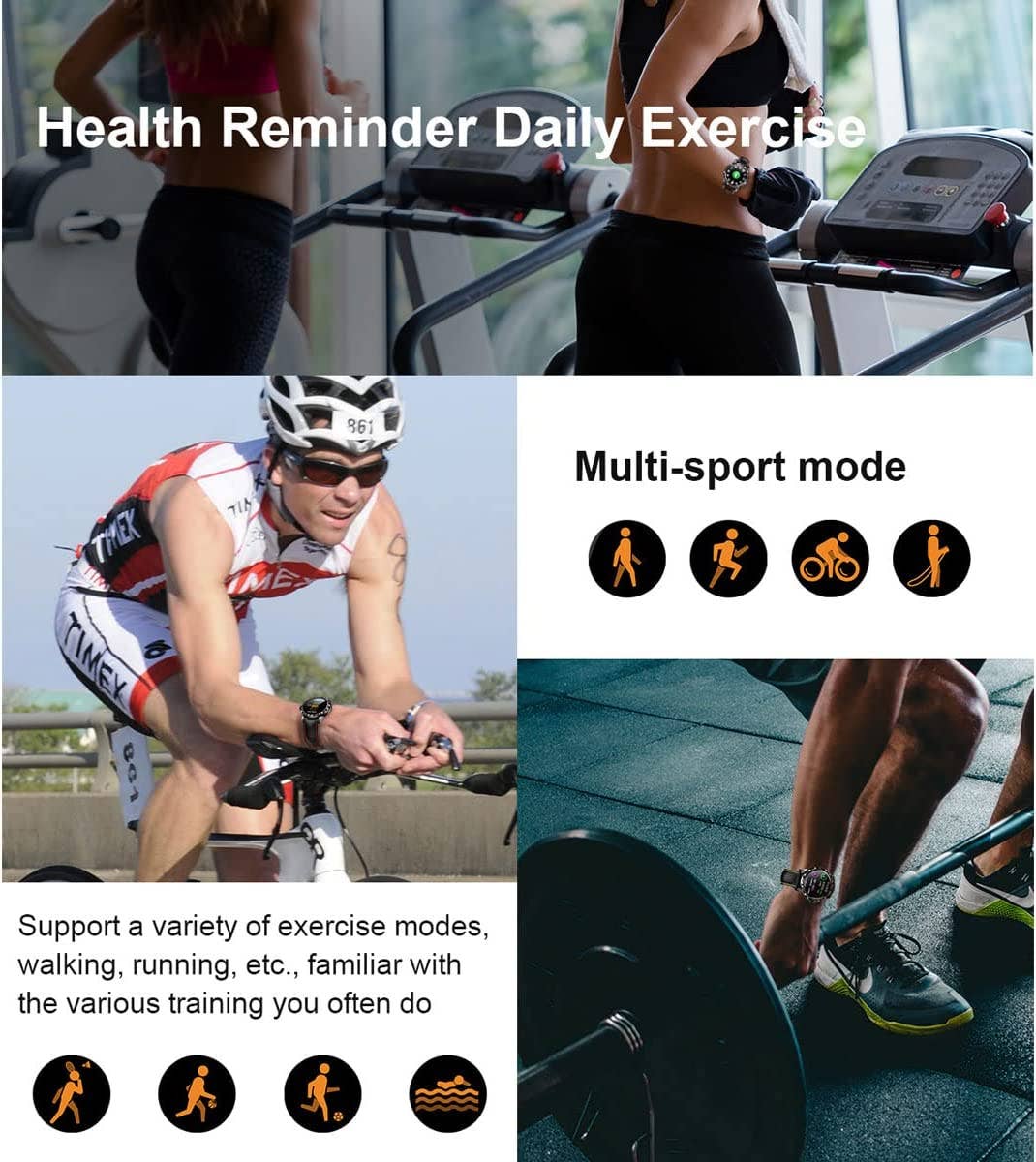 AICase - Wholesale Wrist Watch - Men's - AICase Smart Watch with Fitness Tracker7