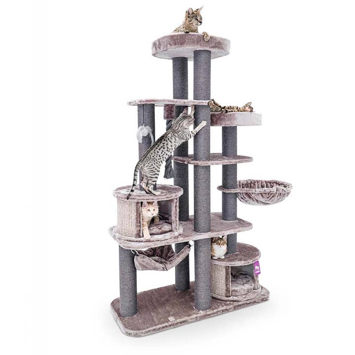 Lords and Labradors – wholesale Pet scratcher – Cat – Lucky Rebels Scenic View 197cm Cat Tree
