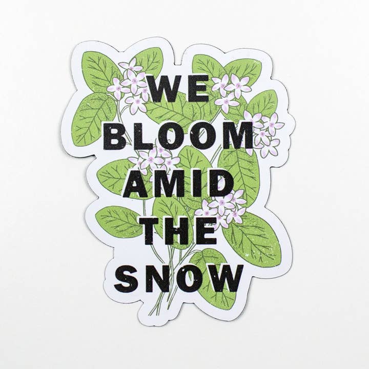 Inkwell Originals - Wholesale Sticker - Nova Scotia Mayflower Sticker