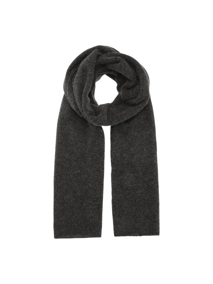 Palma Scarf - Dark Grey for wholesale by Treasure Atelier Copenhagen