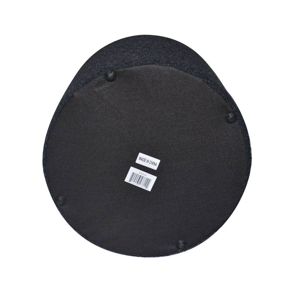 Aria Home – Großhandel Polsterhocker – Aria Home Boucle Tablett-Top getuftete Ottomane Kollektion, Schwarz, 1-teilig, 43 x 38 x 38 cm10