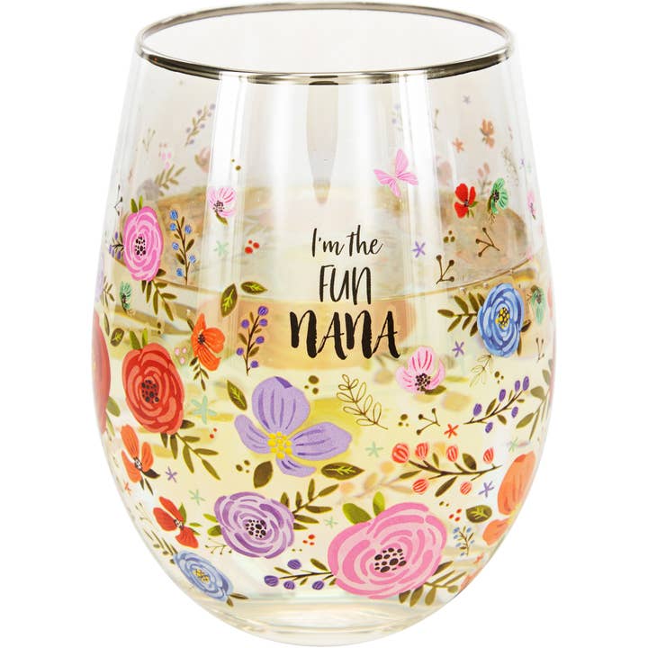 Pavilion - Wholesale Wine Glass - Nana - 18 oz Stemless Wine Glass