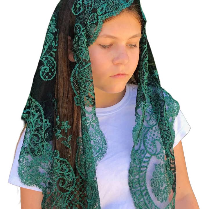 Velo ~ Santa Catalina Tomás - VERDE para venta al por mayor de Oremus Mercy