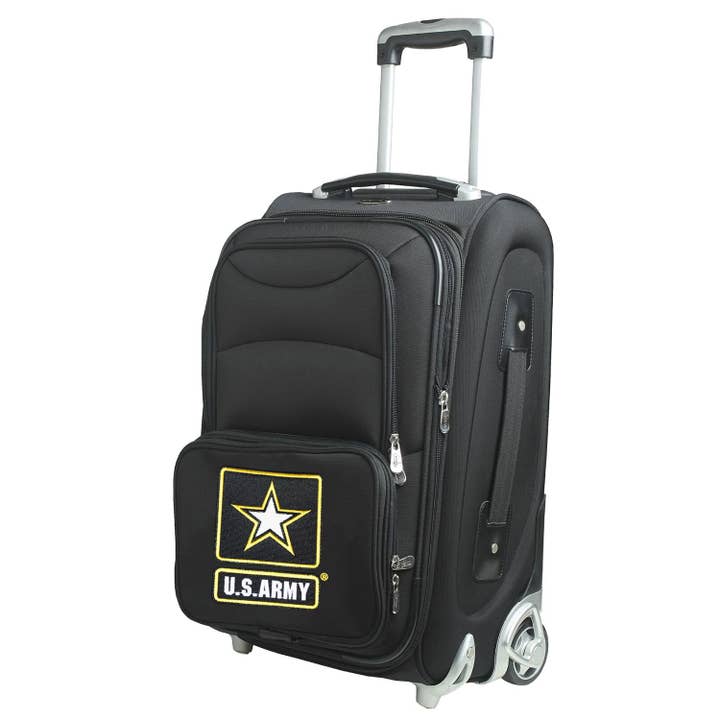 United States Army 21" Carry-On Rolling Soft side for wholesale by Mojo Licensing