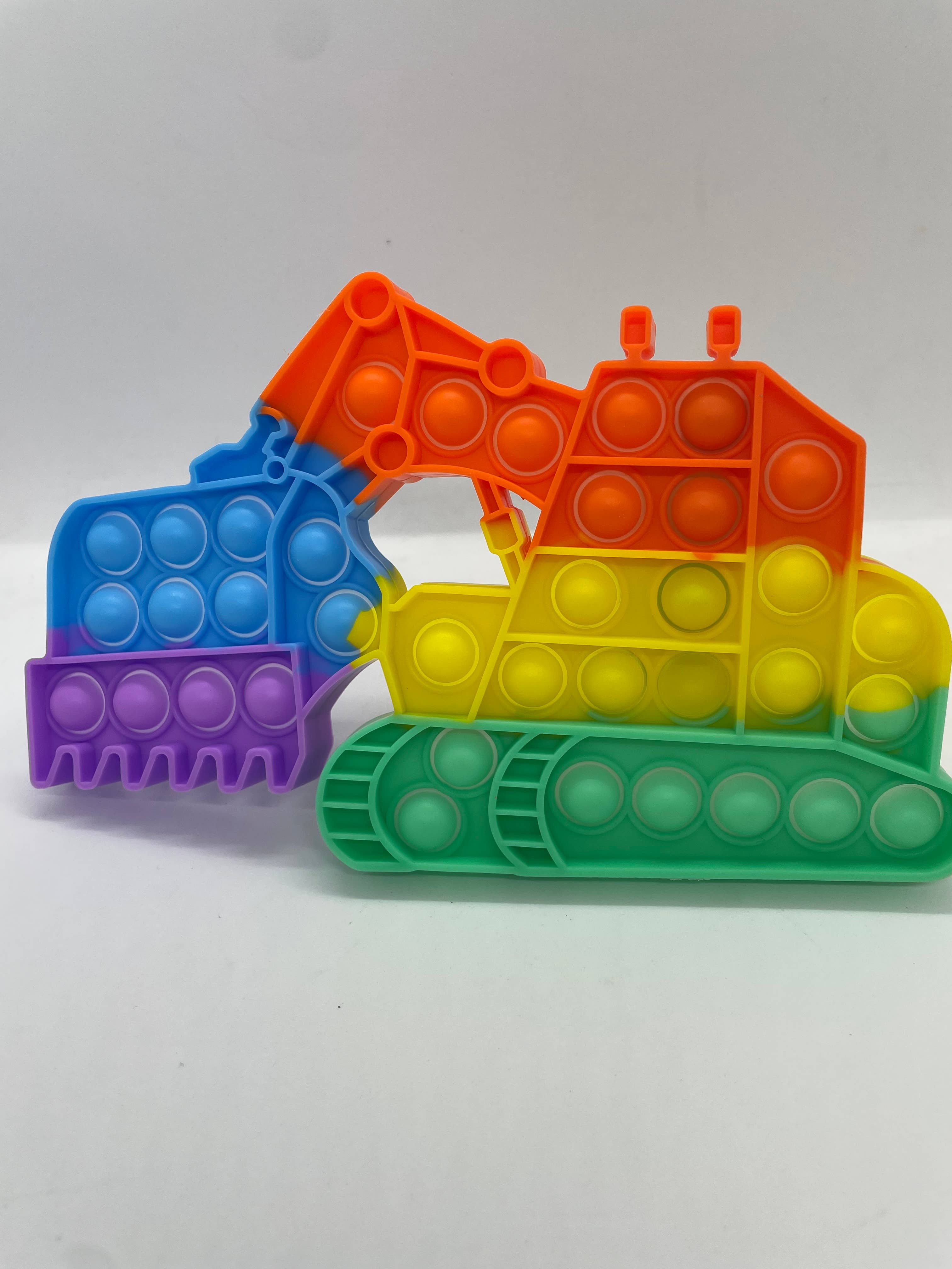 AlexisandGreenberg - Wholesale Fidget toy – Kids - A & G Assorted Rainbow Color Push Pop Bubble Pop Fidget Toys7