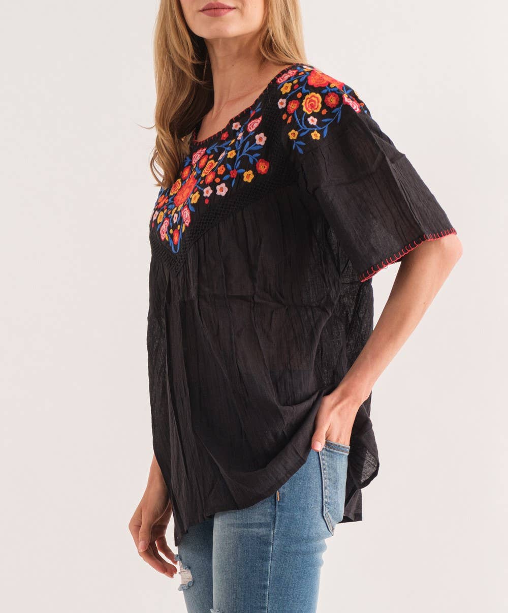 Raj Trading & Imports (USA) Inc. - Wholesale Blouse - Women's - Lola Embroidered Top12